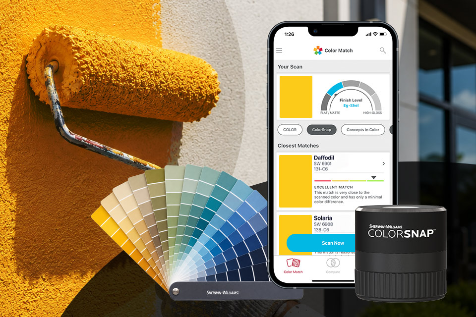 Sherwin-Williams color tools for commercial painting projects