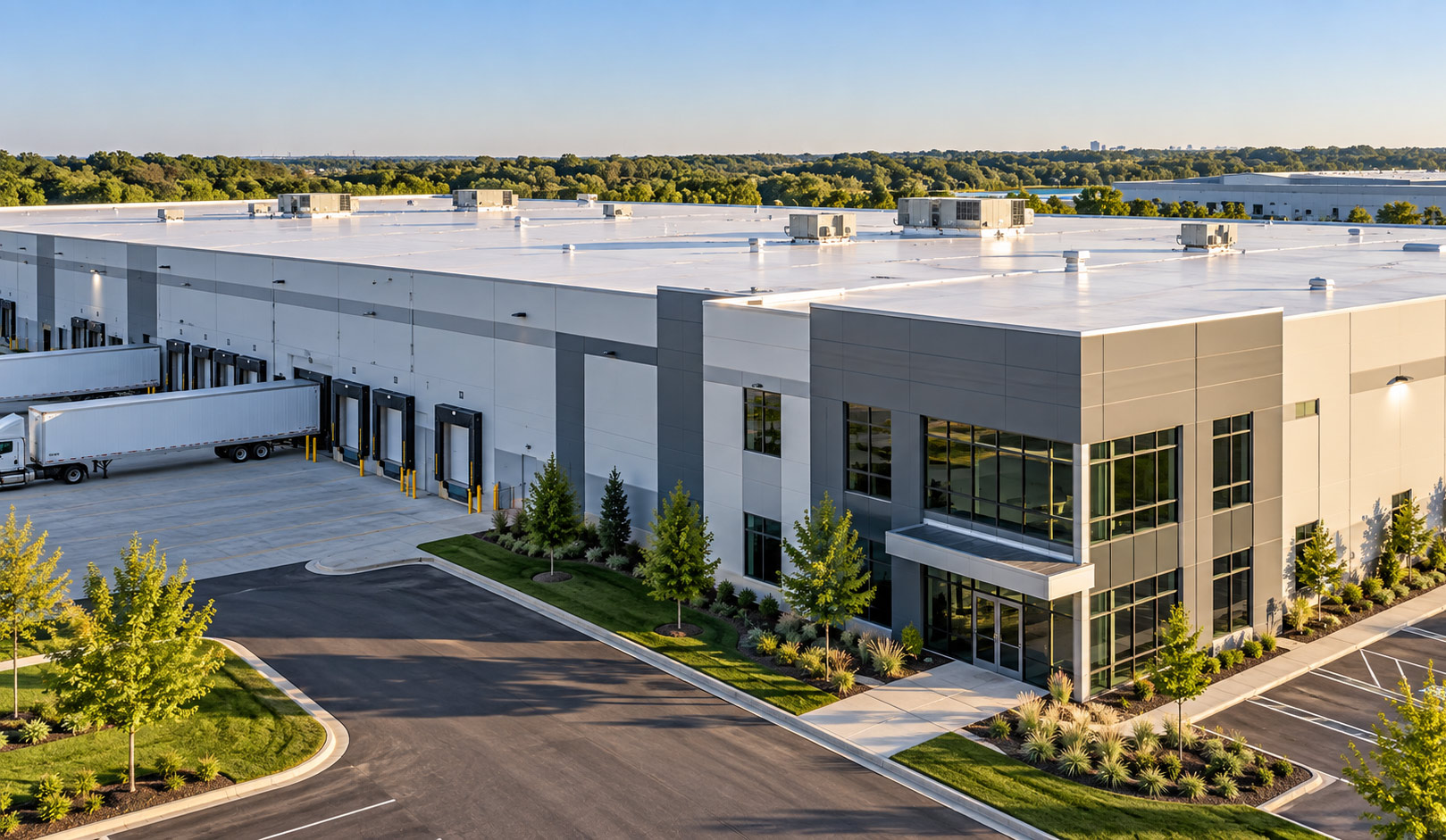 Industrial roofing, roof coatings, siding, solar, and exterior services for Kansas City facilities